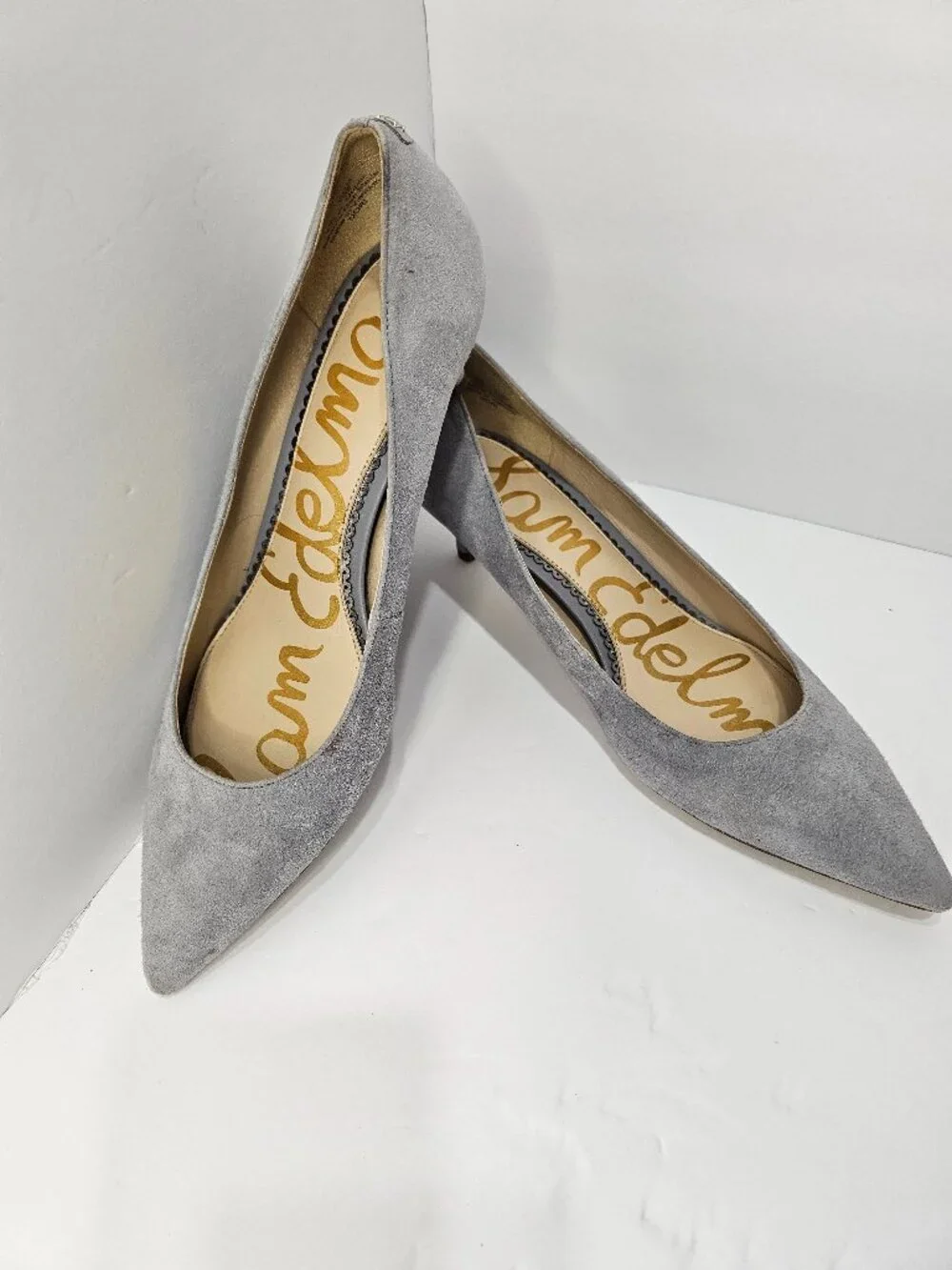SAM EDELMAN  designer / Color Grey / Made of Suede / 2inch - heel